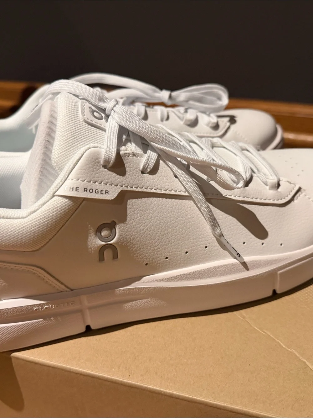 On Running White Men's Low-Top Sneakers